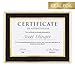 Great Papers! Black Frame Embossed Gold Foil Certificate for Recognition, Accomplishments and Appreciation, Laser and Inkjet Compatible, 8.5” x 11” 15 Count (20103772)