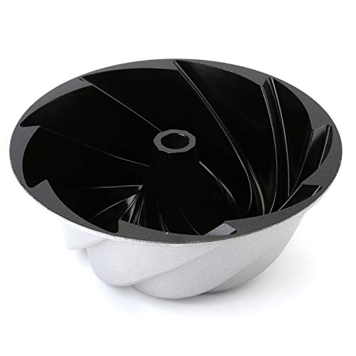 Tosnail 9-Inch Non-Stick Fluted Cake Pan Round Cake Pan Specialty And Novelty Cake Pan #TOP1