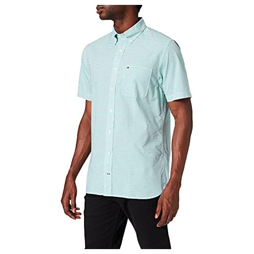 Tommy Hilfiger herr klassisk rand skjorta S/S tröja