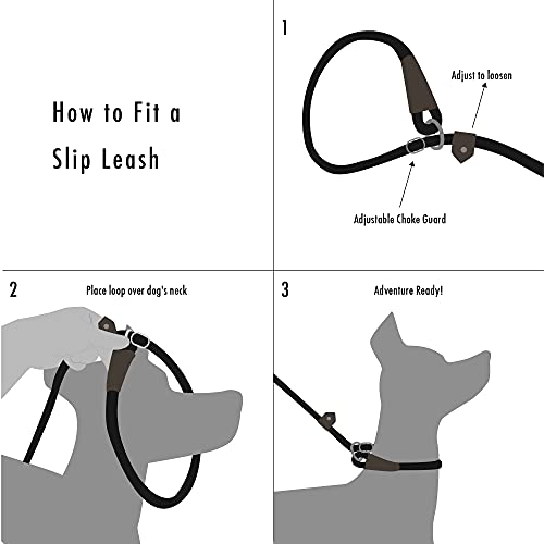 Friends Forever Extremely Durable Dog Rope Leash, Premium Quality Training Slip Lead, Reflective, Thick Heavy Duty… - Image 4
