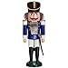 Produktbild Seiffener Volkskunst | Nussknacker aus dem Erzgebirge | Husar mit Säbel 37 cm | Nussknacker Deko Figur | Original Erzgebirgische Volkskunst | 11202/2 | blau