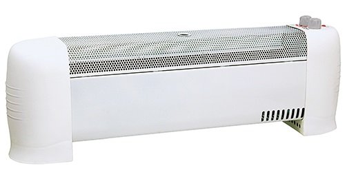 Comfort Zone CZ600 Convection Baseboard Heater, White