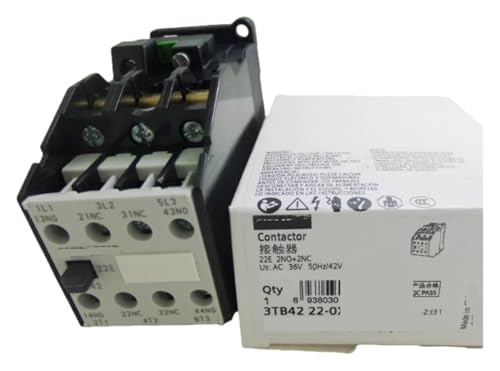 Contacteurs 3TB4222-0XG0 16A 36V pour circuits de commande industriels