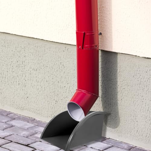 Recogedor de agua resistente de PVC para canalón de tejado 6