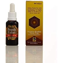 Uniflora Brazilian Green Bee Propolis Liquid Extract Wax-Free 85% Concentration 30ml Pack of 12