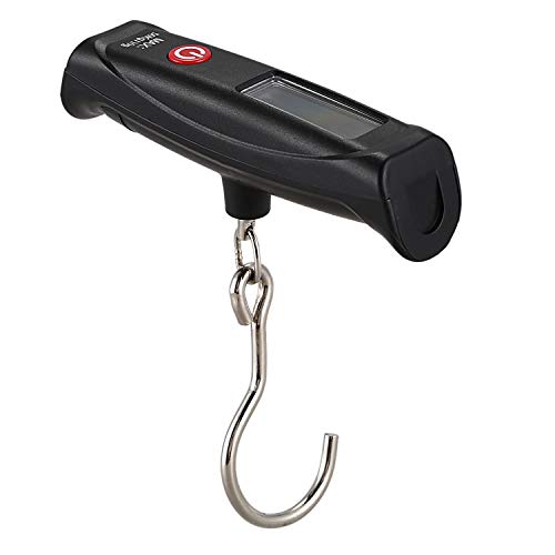 CUHAWUDBA 50kg/10g Escala de Equipaje Electronica Digital Suspension de Peso de Gancho portatil Viaje Compras Hogar Casa Cocina Comida Cover