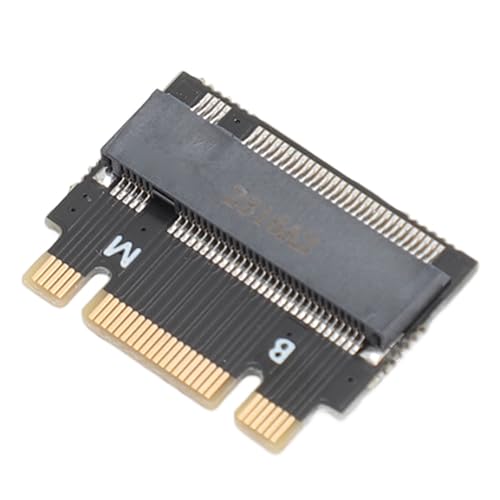 M.2 NVME 2230 to 2242 Expansion Adapter for ThinkPad X270 X280 T470 T480 L480 T580 Series, NVME B + M 2230 to 2242 Male to Female Extension Adapter Card
