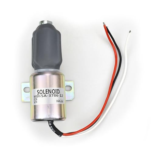 Solénoïde d'arrêt de carburant 12V coupure nette moteur Kubota 21HP Grasshopper 721D2