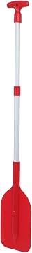 CCYLEZ Canoe Paddle, Boat Paddle Sturdy Aluminum Alloy Rod for Fishing