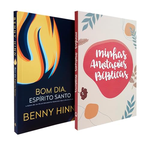 Kit Bom Dia Espírito Santo Benny Hinn + Caderno Anotações Bíblica...