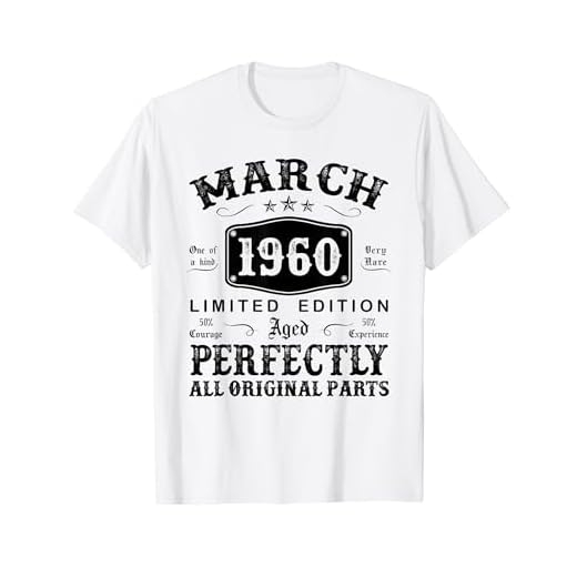 Marzo 1960 Regalos 64 Años Cumpleaños Hombre Hecho En 1960 Camiseta