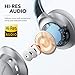 Soundcore Anker Life Q20 Hybrid Active Noise Cancelling Headphones, Wireless Over Ear Bluetooth Headphones, 60H Playtime, Hi-Res Audio, Deep Bass, Memory Foam Ear Cups, Travel, Office, Micro Charging