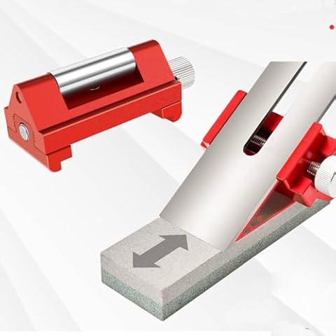 Honing Guide System Chisel Sharpening Kit, High Precision Adjustable Honing Sharpening Tool Fixed Angle Chisel Sharpener Sharpening Holder Guide for Woodworking Sharpening Jig Cover