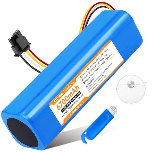 CITYORK 14.4V/5600mAh Li-ion di Ricambio Batteria per Dreame L10 L10s D10 D10s Ultra/Pro/Plus, per...