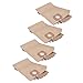 Produktbild vhbw 20x Staubsaugerbeutel kompatibel mit Hitachi CV-200P, CV-400P eco, CV-300P Staubsauger - Papier, 32cm x 20cm, braun