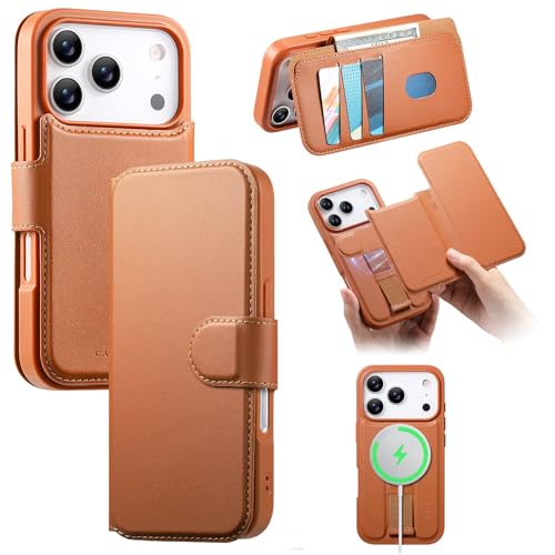 For 2025fiPhone 17Pro MaxP[X蒠^RFIDubLO CX[dΉ 2 in 1 O\U[ J[h[ X^h@\X}zP[XyMYHzACtH17v}bNX lC y ֗ h