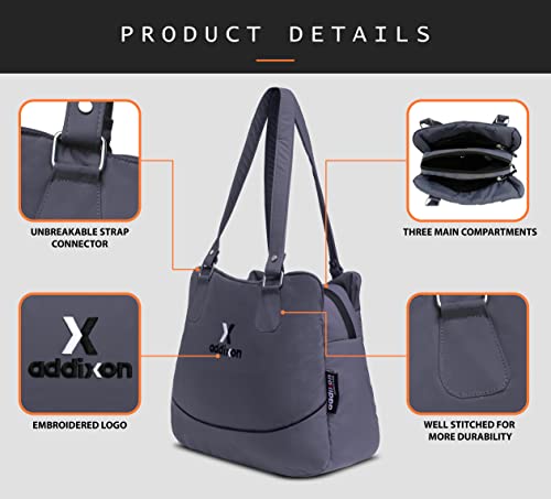Image of addixon Women's Handbag (Grey) (ADHB0019)