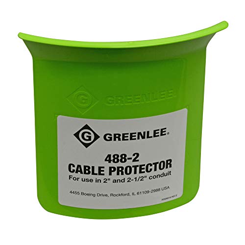 Greenlee 488-2 Cable Puller Cable Protector, for 2-Inch and 2-1/2-Inch Conduit