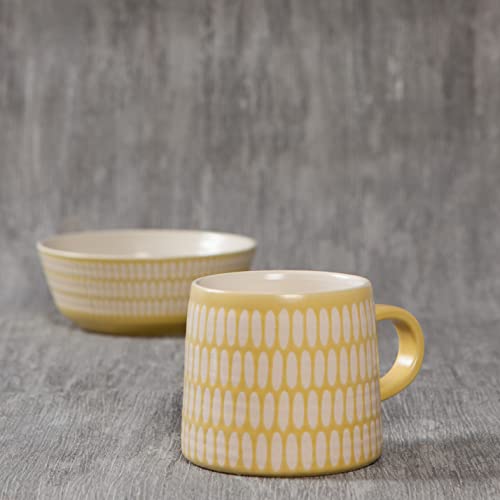 Danica Studio Imprint Mug, 14 Oz, Ochre #TOP5