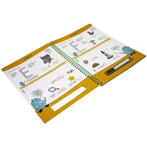 Combo 4 Livros de Alfabetização