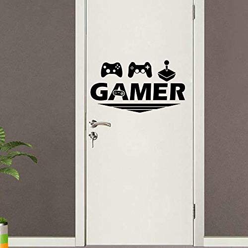 43X23Cmcreative Gamer Abnehmbarer Aufkleber Für Kinderzimmer Spielzimmer, Pvc -Cinyl-Tapete, Kunst-Wandaufkleber, Wasserdichte Tapete, Heimdekoration Cover