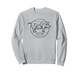 Trendy Earl's Smoke House Hog Logo Sweatshirt