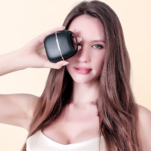 Herramienta pequeña eficiente para alisar el cabello con tecnología de calentamiento rápido en 30 segundos, portátil para mujeres, adolescentes y familia, cepillo seguro miniatura 6