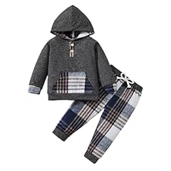 Blue Plaid Hoodie