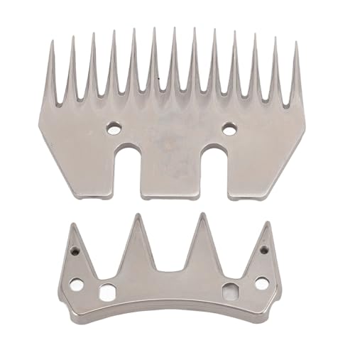 Lâminas de Substituição para Tesouras de Ovelha, Lâmina de Substituição Reta de 13 Dentes, Lâmina de