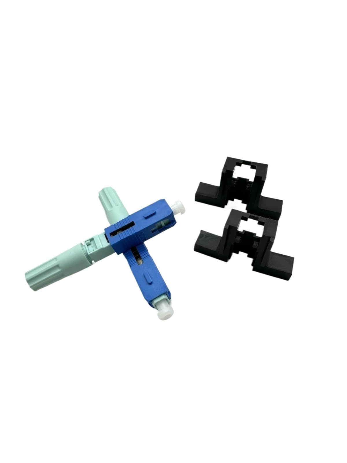 Générique Connecteur Rapide de Fiber FTTH monomode, Bloc de Longueur Fixe LX58 de 58MM SC APC UPC
