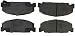 StopTech 309.02730 Street Performance Front Brake Pad