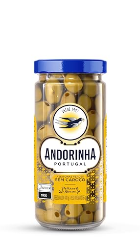 Azeitona Verde sem Caroço Andorinha 340g