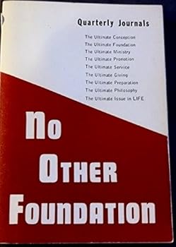 Paperback No Other Foundation Book