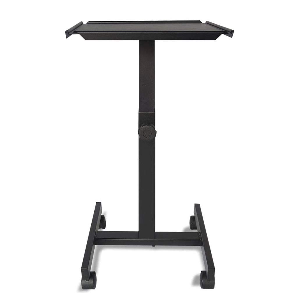 Soporte para proyector móvil con ruedas y bandeja regulable 6