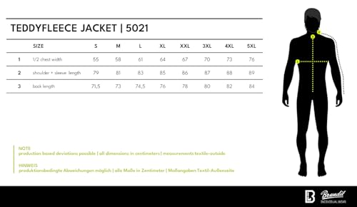 Foto von Brandit Teddyfleece Jacket, Farbe: olive, Größe: L