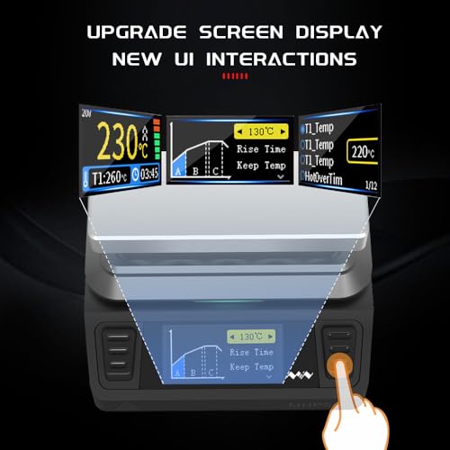 Fer à souder et préchauffeur MINIWARE MHP50 pour micro-soudure CMS