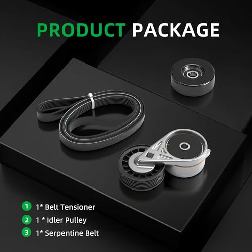 Kit de tensor de correa serpentina para Ford Explorer y Aerostar V6 4.0L 4