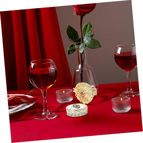Boîte à bague émaillée et petite boîte à bijoux pour rangement bagues