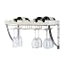 Produktbild HAKU Möbel Flaschenregal Chrom, Metall - Maße: B 58 cm x H 22 cm x T 18 cm, Style: Modern