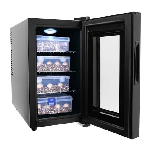 Cabinet Incubators for Hatching Eggs, 23L Scientific Lab Incubator Reptile Egg Incubator for Hatching Chicks, Reptile Incubator Cooling and Heating 10-40°C Temperature Control for Turtle Lizard Snake