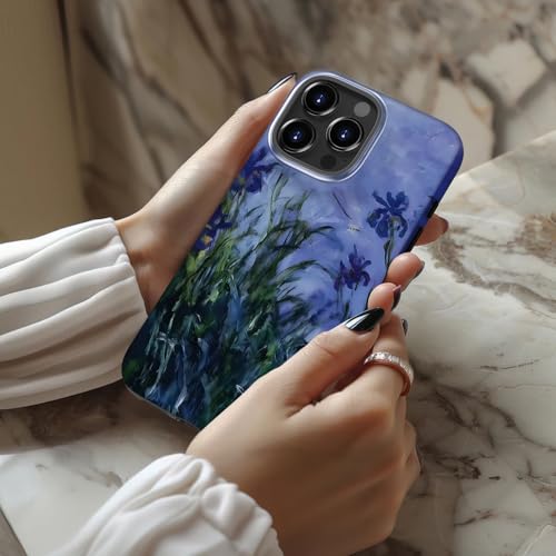 Esdot Cute Case for iPhone 16 Pro,Compatible with Magsafe,Trendy Floral - image 2