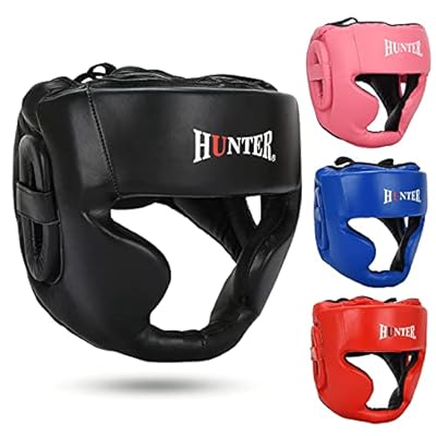 Headguard for Professional Boxing, MMA Training Headgear, Kickboxing Head Gear, Headgear for Muay Thai, Grappling, Kickboxing, Karate, Taekwondo, Martial Arts