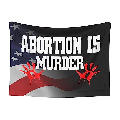 Abortion is Murder Soft and Cozy Pet Blanket for Dogs and Cats - Versatile and Comfortable Large