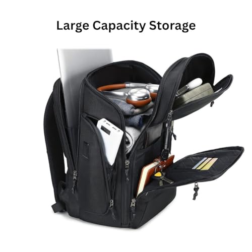 Image of KARRIER Backpack with Padded Laptop Compartment /Expandable /Multifunctional /Stylish /Daily Commute /Multiple Compartments /Unisex Backpack for Office /College /Students