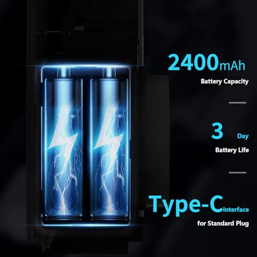 Purificateurs d'air pour la maison rechargeable USB 3 vitesses - 8