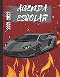  Agenda escolar 2021-2022: Coche deportivo  carro Auto  carrera  colores rojo y gris Organizador escolar (agosto de 2021 / julio de 2022)  ... - para planificar un año escolar exitoso