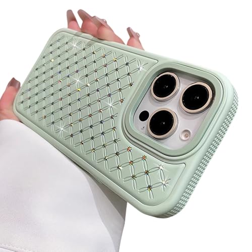 Coque silicone souple iPhone 16 Pro Max antichoc et strass