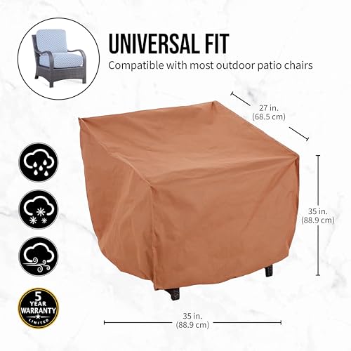 Hoan BBQ Patio Chair Cover, Taupe