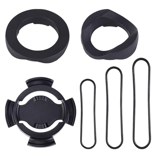 Monozoz Soporte de computadora para bicicleta,Soporte de computadora de bicicleta,Soporte GPS estable para bicicletas - Suministros de bicicleta, Soporte de fijación de correa firme para la mayoría de