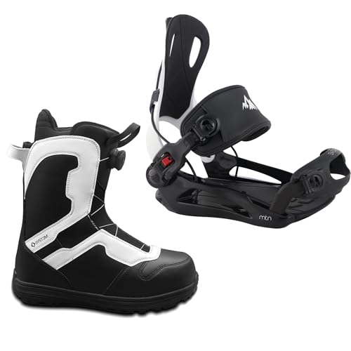 System MTN Rear Entry Step in Bindings w/Pro Twist Boots Men's Complete...